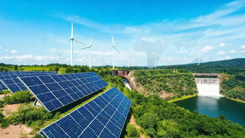 Energías limpias construyen un futuro sostenible